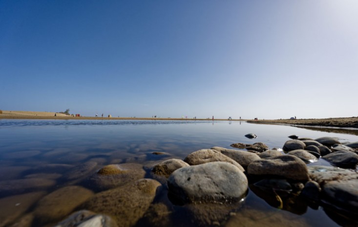 Am Strand von Maspalomas