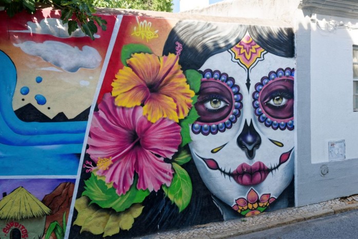 Mural in Lagos - Portugal